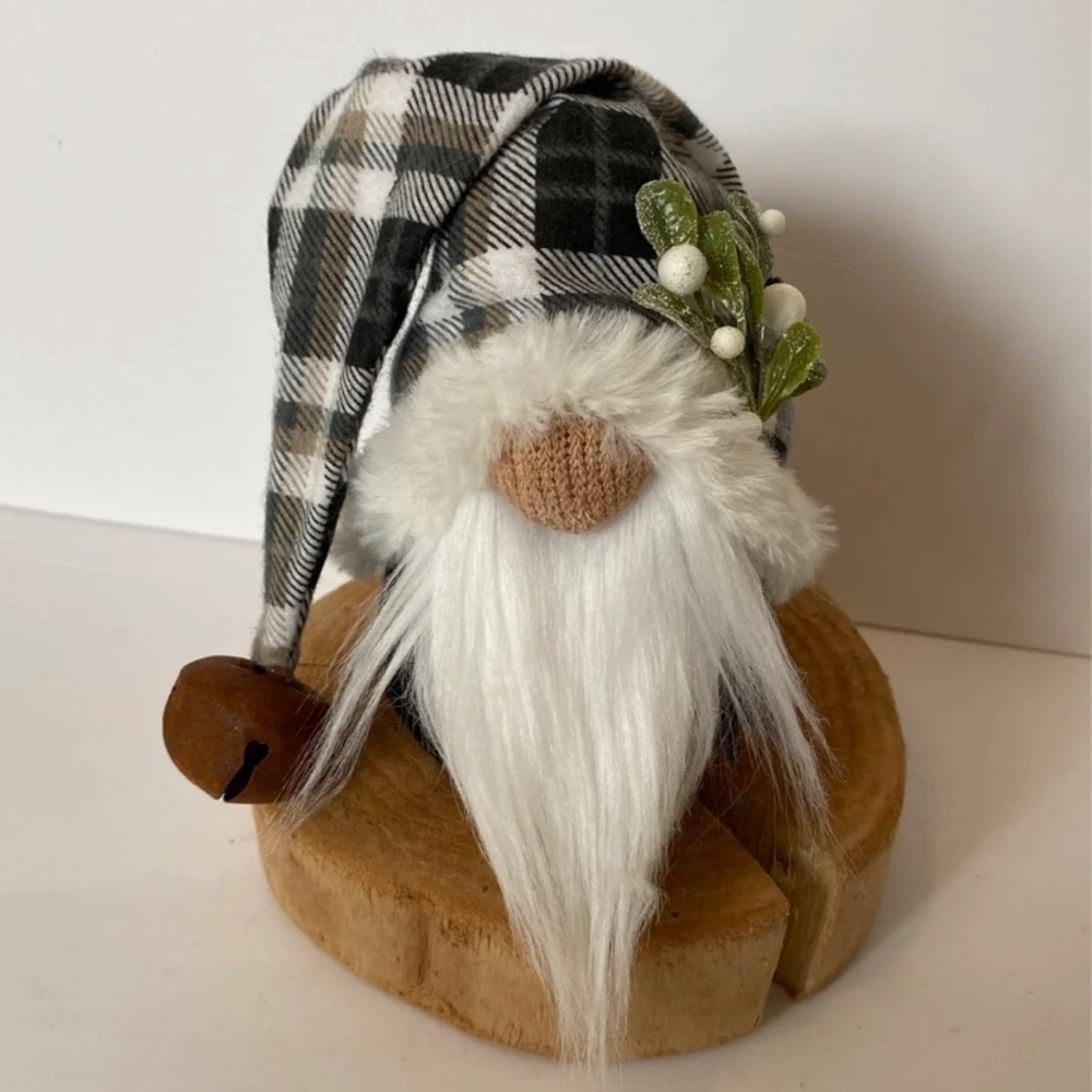 Handmade Winter Home Decor Fabric Gnome